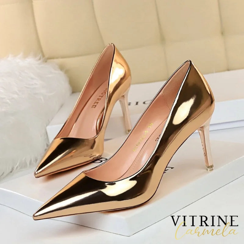 Scarpin cheap rose gold